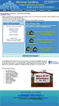 Mobile Screenshot of monroegardens.com